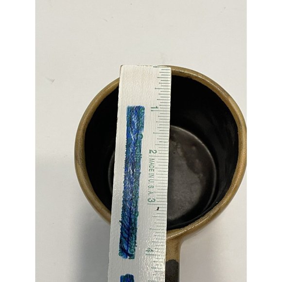 Mara of Mexico Brown Stoneware Coffee Mug Tea Cup Sun Energy Positivity Clarity - Picture 9 of 9